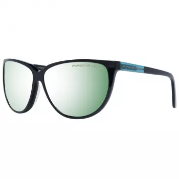 Óculos de sol PORSCHE DESIGN mulher P8588-61A - armação preta, lentes cinzentas, 61/13/135 mm