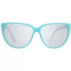 Óculos de sol de mulher PORSCHE DESIGN P8588-61B armação metálica retangular prateado/paládio lentes cinzentas 61/13/135 mm