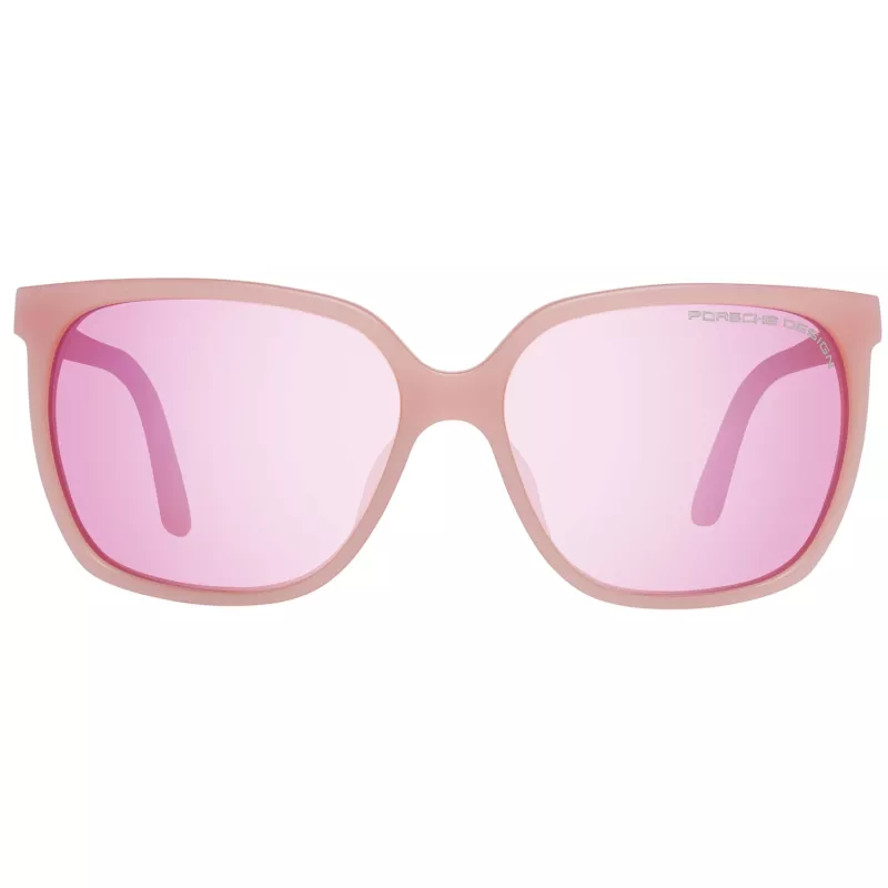 PORSCHE DESIGN óculos de sol mulher P8589-60D armação em metal dourada lentes cinzentas degradê 60/15/135 mm