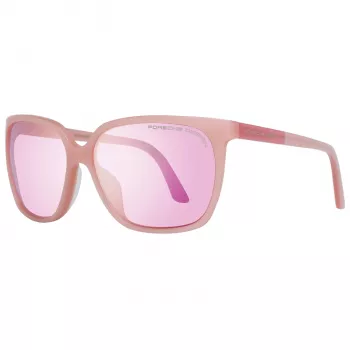 PORSCHE DESIGN óculos de sol mulher P8589-60D armação em metal dourada lentes cinzentas degradê 60/15/135 mm