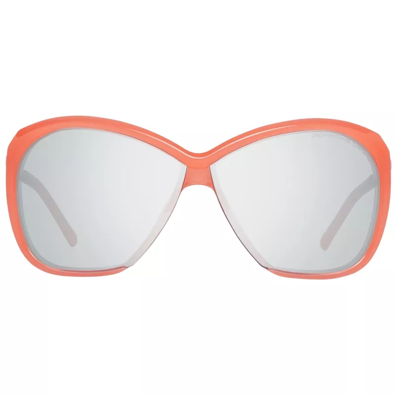 PORSCHE DESIGN Óculos de sol para mulher P8603-66A titânio dourado aviador piloto cinzento degradê UV400