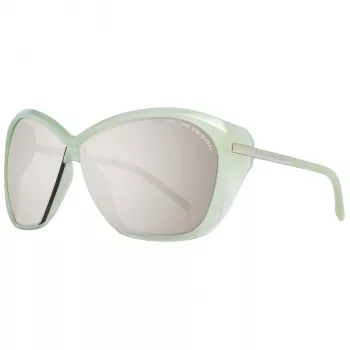 Óculos de sol Porsche Design P8603-66B para mulher dourado/castanho Pilot Aviator 66/7/115 mm