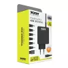 Port Connect Fonte de alimentação universal para portátil 45W