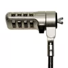 Port Connect Cabo de segurança com fecho de combinação Nano Slot - 1,8 m cabo de aço entrançado Kensington