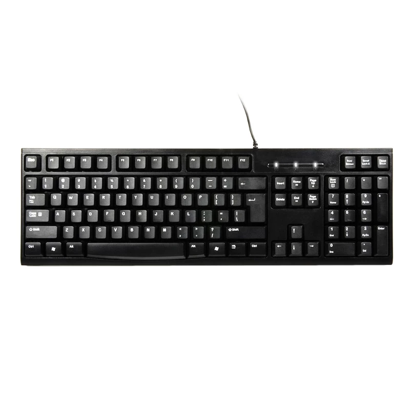 Conjunto Rato + Teclado com Fio Port Design COMBO - Preto