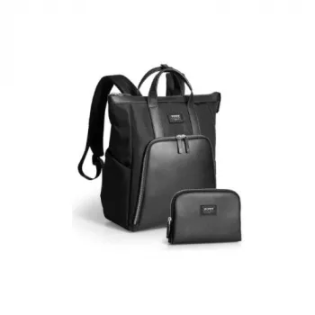 Mochila Port Designs Muse Signature 16 com saco, preta