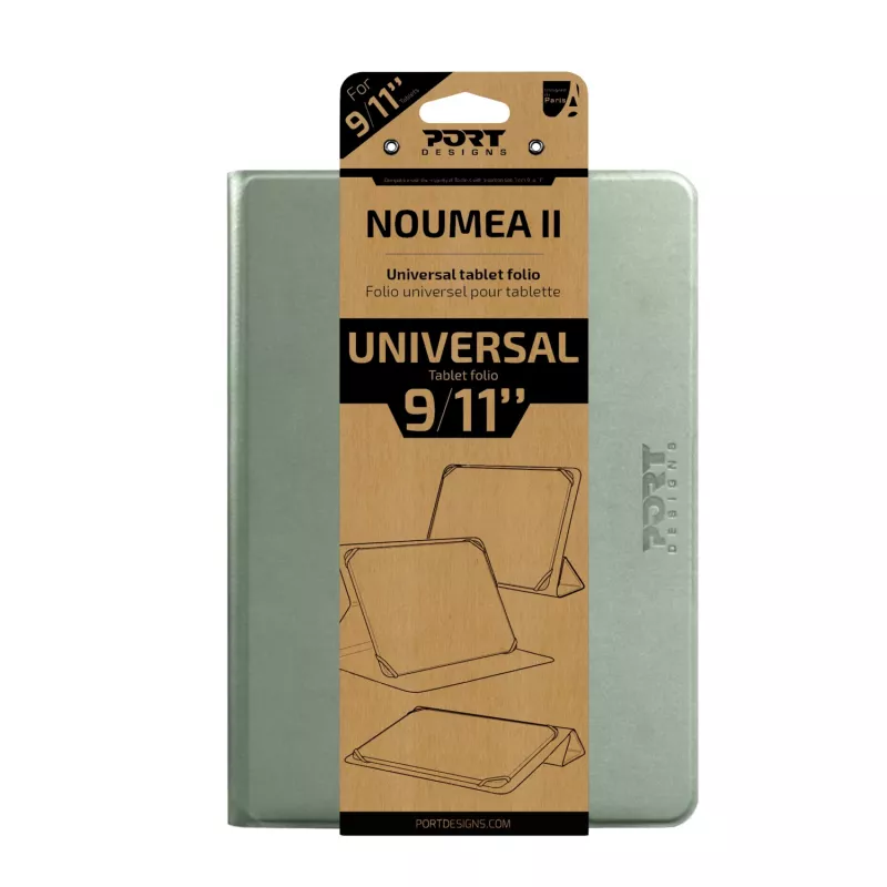 Port Designs Noumea II Capa universal para tablet de 9-11 polegadas, verde – 201329