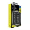 Port Designs Teclado numérico Bluetooth recarregável