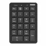 Port Designs Teclado numérico Bluetooth recarregável