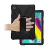 Estojo de proteção robusto e folio rotativo Port Designs Pro Shock 360 para Samsung Galaxy Tab A9+ - preto