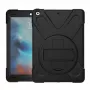 Estojo de proteção robusto e folio rotativo Port Designs Pro Shock 360 para Samsung Galaxy Tab A9+ - preto