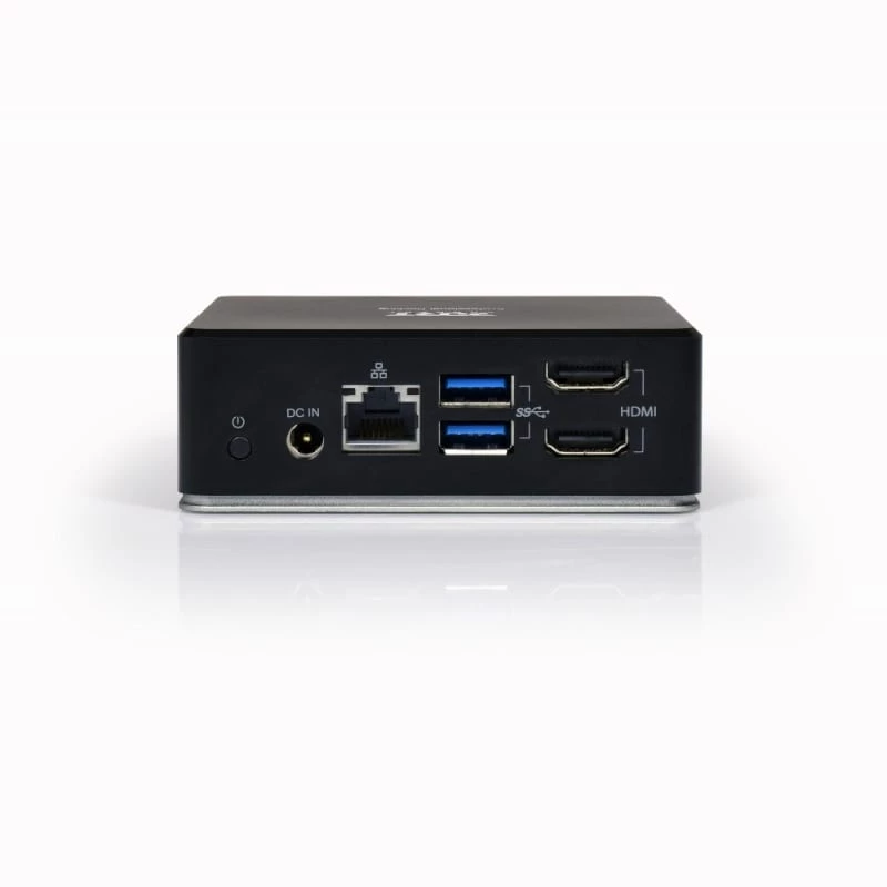 PORT USB-C 11-in-1 Multiport Hub docking station - 2x HDMI 4K, 3x USB-A, USB-C PD 100W, RJ45 Gigabit Ethernet, jack de áudio - preto