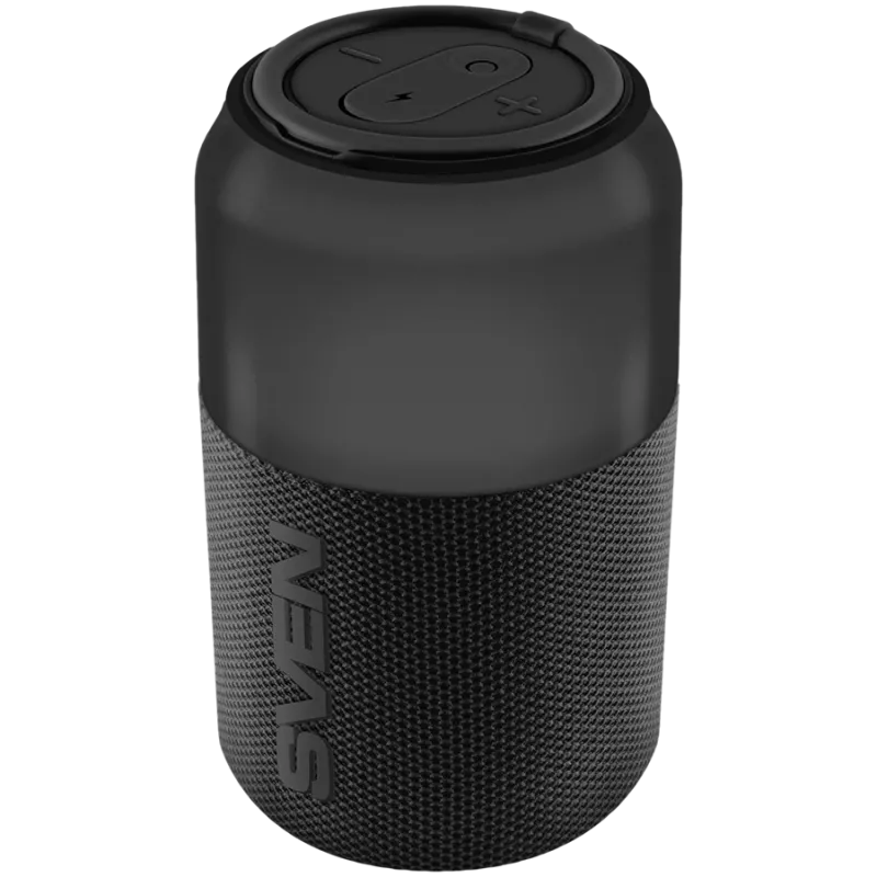 Altifalante portátil SVEN PS-130, vermelho, 10W RMS, TWS, Bluetooth, USB, bateria de lítio