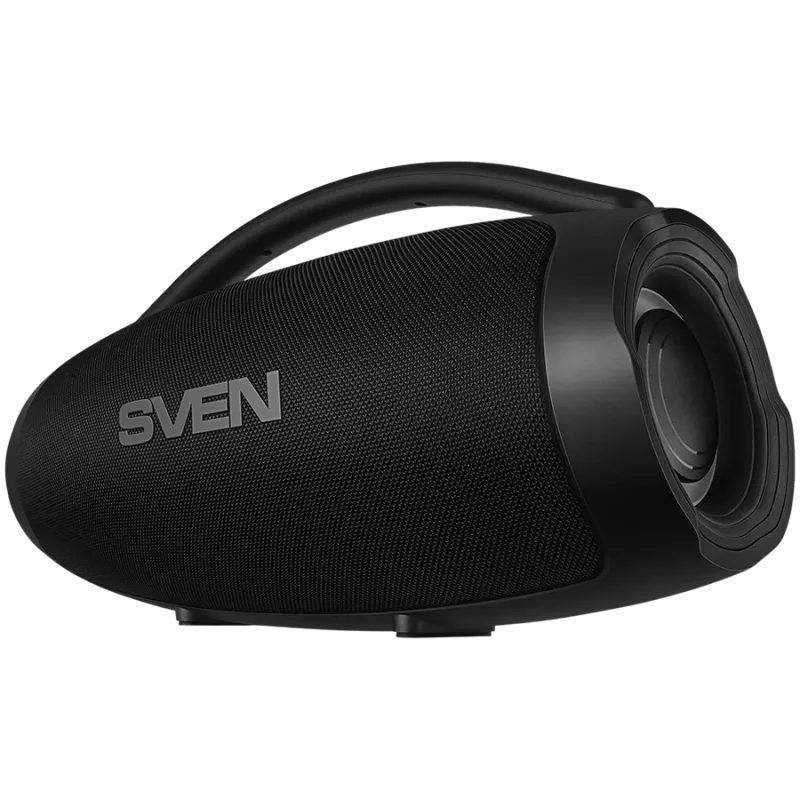 Altifalante portátil SVEN PS-375, preto, potência 30+2x15W (RMS), TWS, Bluetooth, USB, bateria de lítio