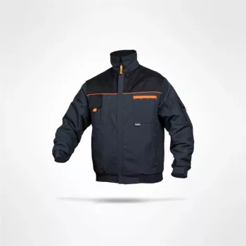 Casaco de trabalho curto Posejdon XXL cinzento/preto