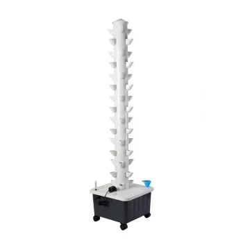 Jardim vertical POT GROWING VERTICAL RF0001 40,5X162CM, 6 níveis, 18 bolsas, cinzento antracite