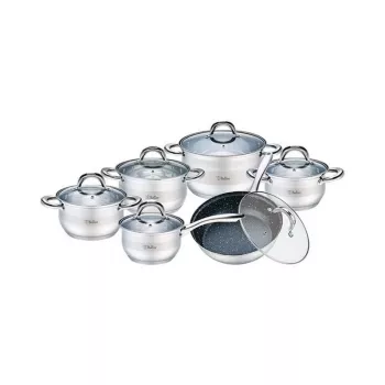 Conjunto de panelas 12 peças SALERNO BR-4004