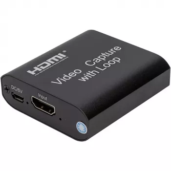 POWER PLANT CA914142 Dispositivo de captura HDMI 4K 30Hz USB 3.0