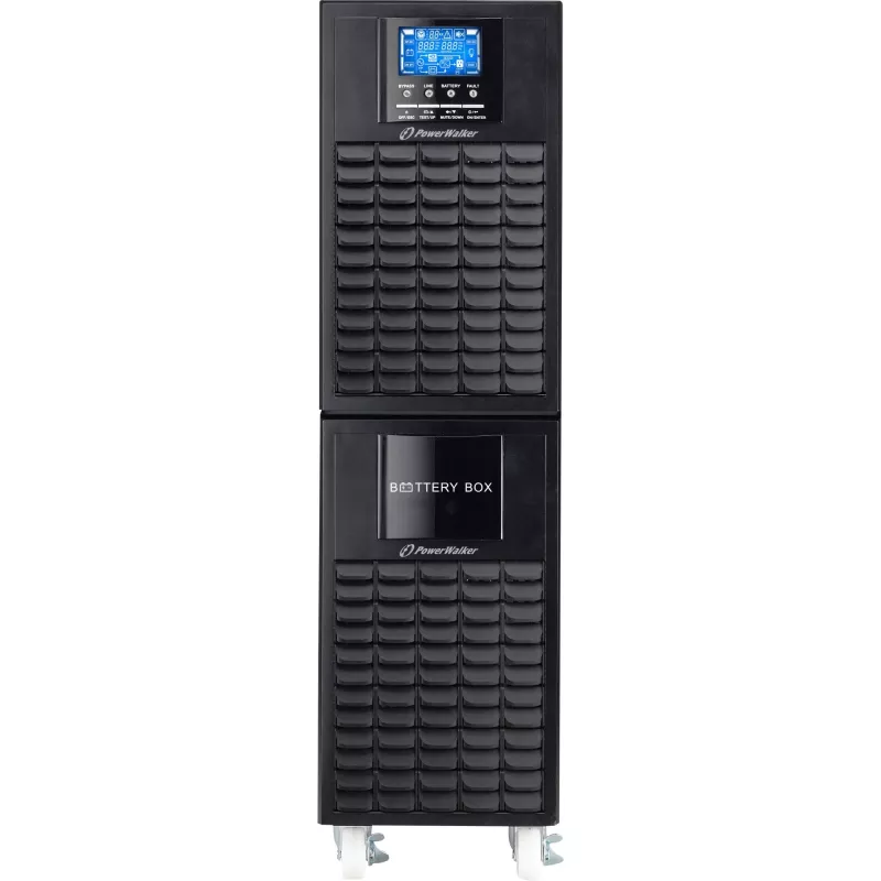 UPS online de dupla conversão POWER WALKER VFI 6000 CG PF1 6 kVA 6000 W torre