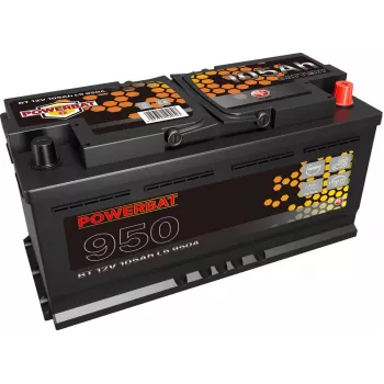 POWERBAT L6 Bateria de automóvel AGM Start-Stop 12V 105Ah
