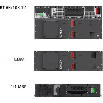 PowerWalker On-Line 10000VA Rack UPS ICR IoT - 10kW Dupla Conversão, 3U, baterias Hot-Swappable