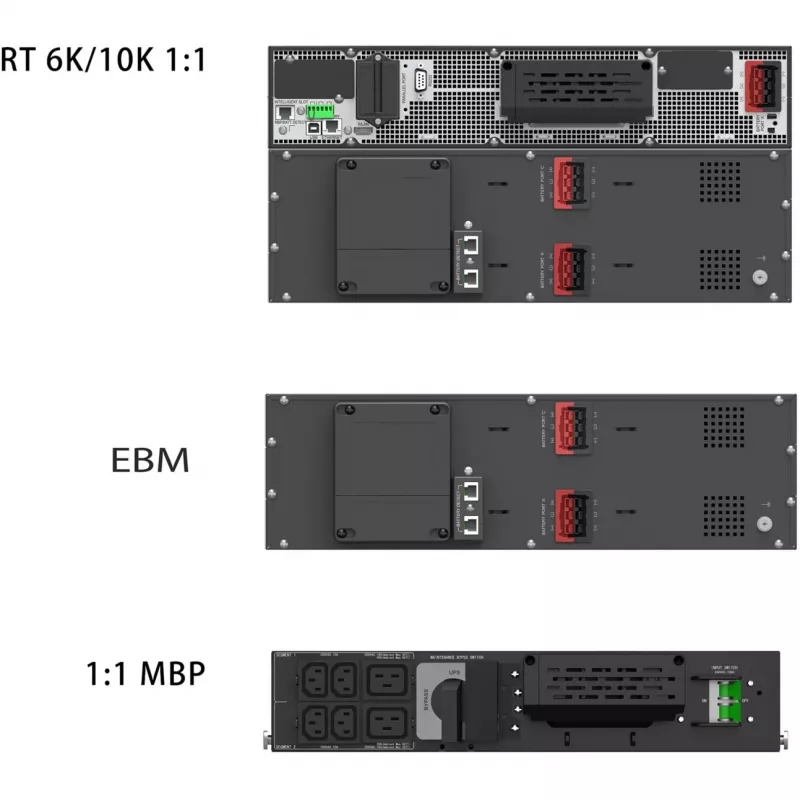 PowerWalker On-Line 10000VA Rack UPS ICR IoT - 10kW Dupla Conversão, 3U, baterias Hot-Swappable