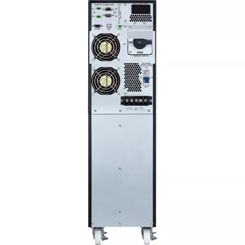 UPS On-Line 10000VA PowerWalker CG - UPS de torre de dupla conversão, 10kVA/10kW, baterias externas, ligação fixa