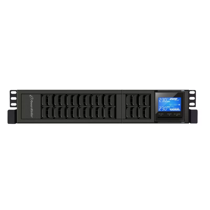PowerWalker VFI 2000 CRS UPS (fonte de alimentação ininterrupta) dupla conversão (online), 2 kVA / 1600 W, 4 saídas AC, torre