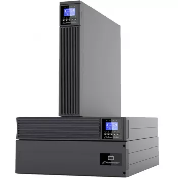 PowerWalker VFI 6000 ICR IoT 6000VA Online dupla conversão USBV Rack/Tower, 3U, 5400W, monitorização IoT
