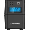 UPS line-interactive PowerWalker VI 650 SHL IEC – 650 VA / 360 W, torre, 2x IEC C13