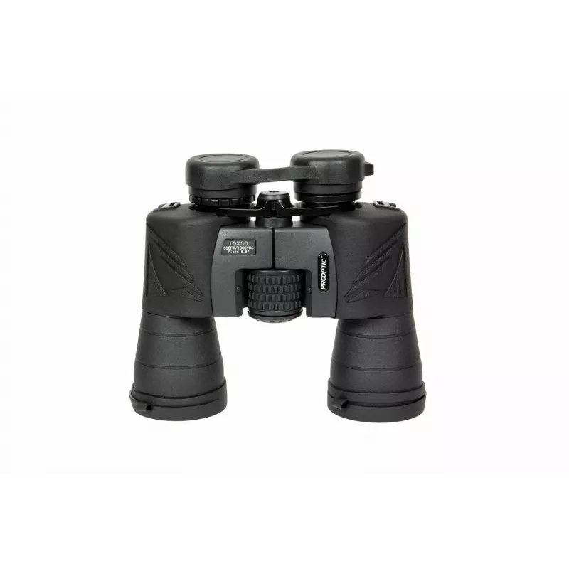 Binóculos PR1 Prooptic 10x50 com prisma Porro e campo de visão de 114 m