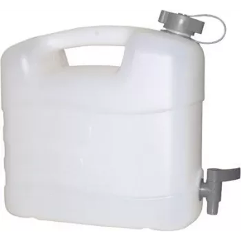 PRESSOL Bidão de polietileno 20 L com torneira, branco (21167)