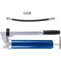 Pressol PRELIxx Bomba de massa lubrificante manual azul para cartuchos de 400 g, saída M10x1 com válvula de purga 14203 341