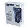PRIME3 SRS11 máquina de barbear rotativa para homem com aparador pop-up, preto/prateado