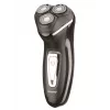 PRIME3 SRS11 máquina de barbear rotativa para homem com aparador pop-up, preto/prateado