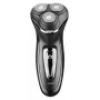PRIME3 SRS11 máquina de barbear rotativa para homem com aparador pop-up, preto/prateado