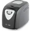 Princess 152009 máquina de fazer pão preta - pão de 900 g, 12 programas, 600 W, janela de visualização, tostagem ajustável, função de manutenção de calor, preto/prateado (01.152009.01.001)