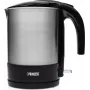 Princess 2892 Chaleira elétrica 1,7L 2200W preta plástico aço inoxidável com indicador de nível de água e proteção contra sobreaquecimento 01.236039.01.001