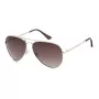 Óculos de sol quadrados unissexo Privé Revaux The Calis J5G Preto/Cinzento 59mm