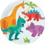 Procos Pratos de papel Dino Party 23 cm, pack de 8 97973