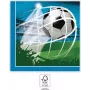 Guardanapos de papel 2 camadas PROCOS Football Party pack de 20 33x33 cm verde/branco/preto (93747)
