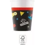 Copos de cartão Gaming Party Procos 200 ml, pack de 8 (93771)