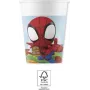 Copos de papel Procos Marvel Spider-Man 200ml pack de 8 copos de festa 94877
