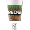 Copos de papel Minecraft Procos 250 ml, pack de 8, 95442