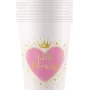 Procos Copos de papel My Little Princess 200 ml, pack de 8 96477