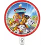 Pratos de cartão Paw Patrol Procos pack de 8, 23 cm, multicolor 95597