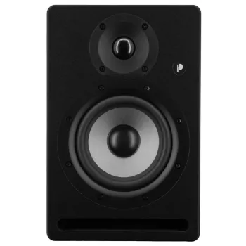 Monitor de estúdio ativo Prodipe Pro 5 V4 (unidade) - woofer de 5,25 polegadas, 75W bi-amplificado, XLR/TRS/RCA