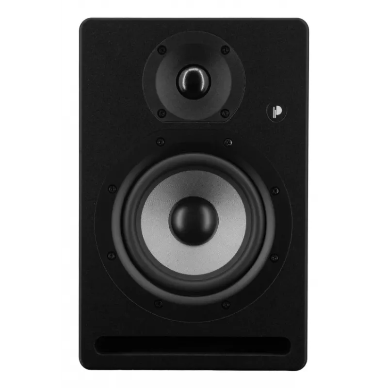 Monitor de estúdio ativo Prodipe Pro 5 V4 (unidade) - woofer de 5,25 polegadas, 75W bi-amplificado, XLR/TRS/RCA