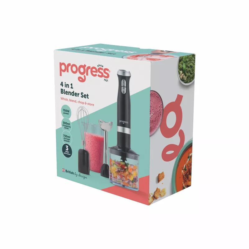 Progress EK6690PVDE conjunto de liquidificadora 4 em 1