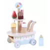 Promis LD04 Carrinho de gelados de madeira Brinquedo para crianças